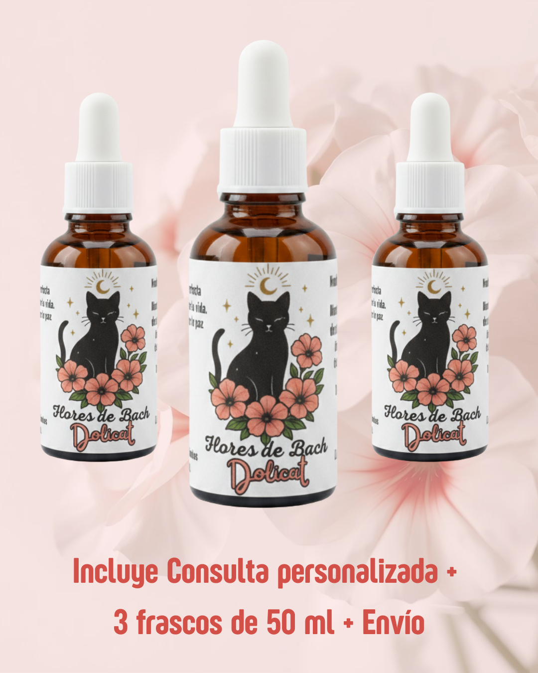 Consulta Personalizada de Flores de Bach + 3 Frascos.