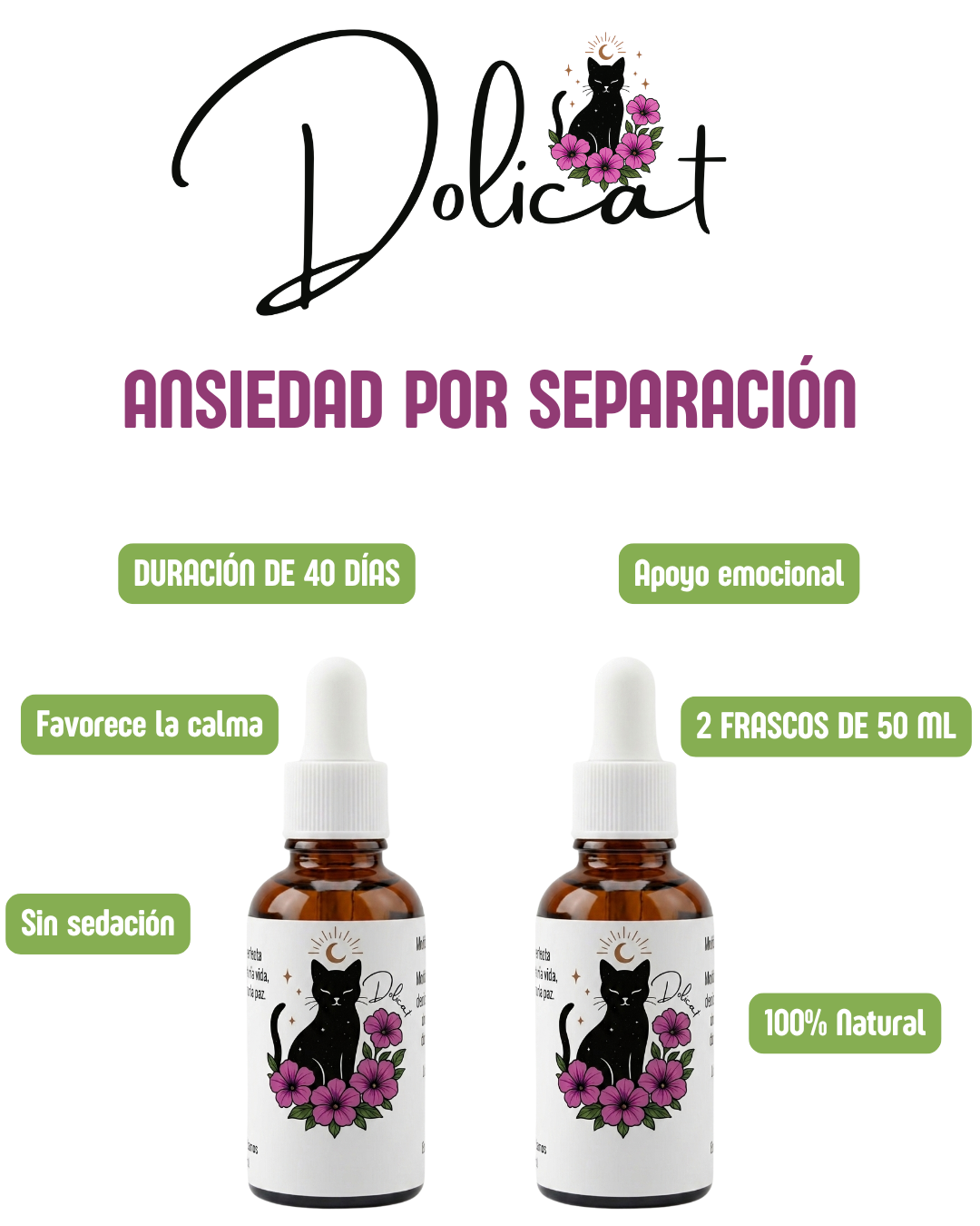 Pack 2 Frascos Ansiedad por separación